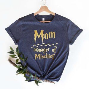 Magical Mom Shirt, Potter Mom Shirt, Manager of Mischief Shirt, Fantastic Mama